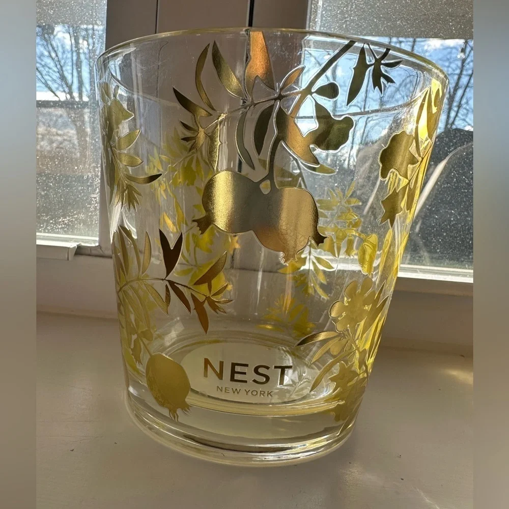 Empty Nest Holiday 3 Wick Limited Edition Gold Detail Candle Vessel & Box